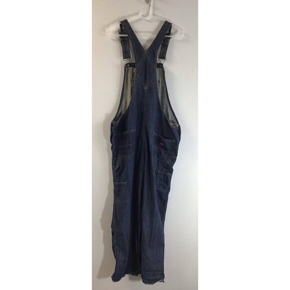Vintage Dickies Denim L Overalls with Paint Distressed/Retro/Hippy/Boho 🩵 - Picture 5 of 7